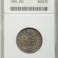 1834 Capped Bust Quarter VF35 ANACS